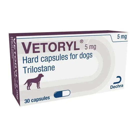 Vetoryl 5mg Box of 30 Capsules - Prescription Required