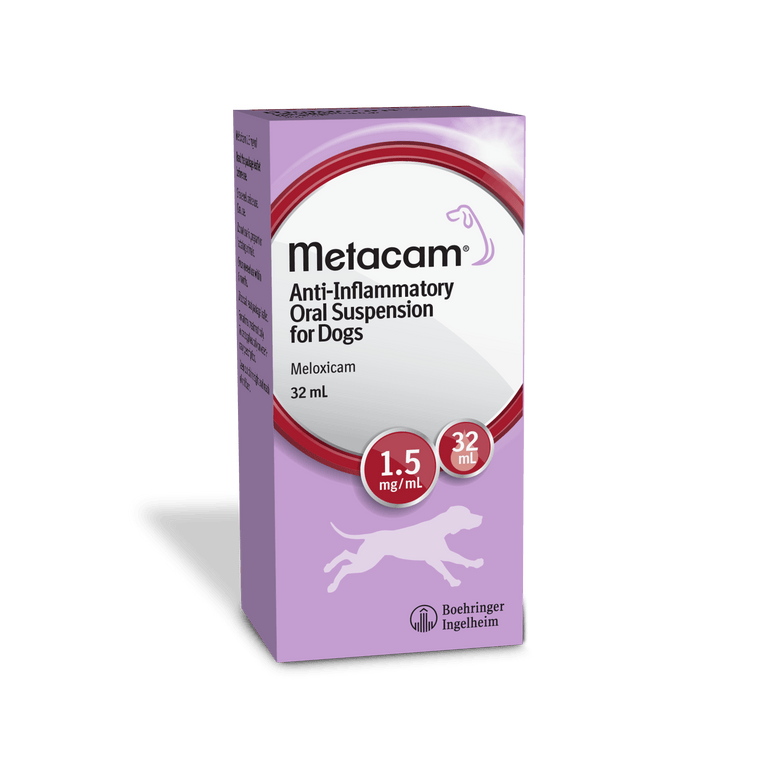 Metacam Anti-Inflammatory Oral Suspension for Dogs 32ml- Prescription ...