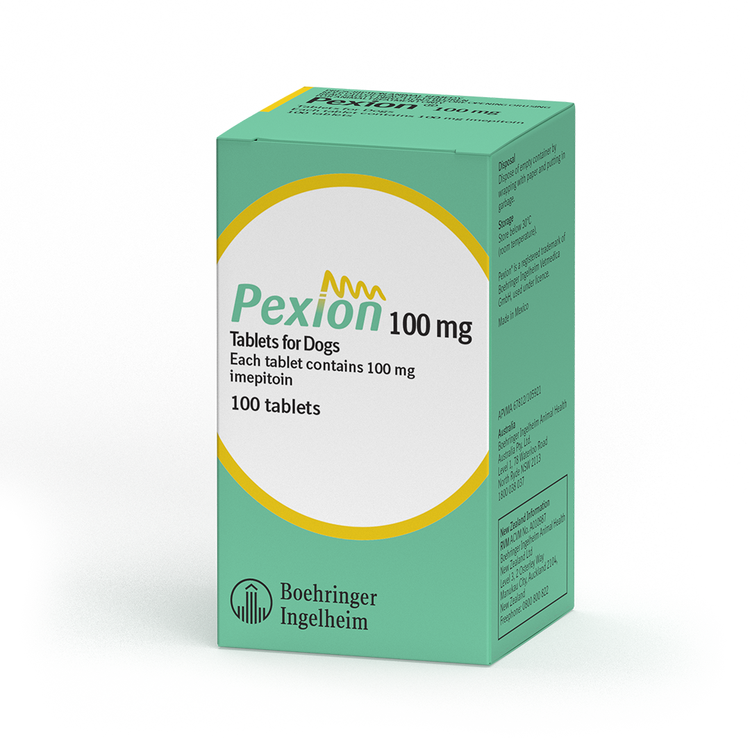 Pexion 100mg Tablets for Dogs x 100 tablets - Prescription Required