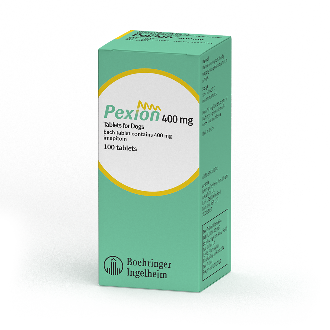 Pexion 400mg Tablets for Dogs x 100 tablets