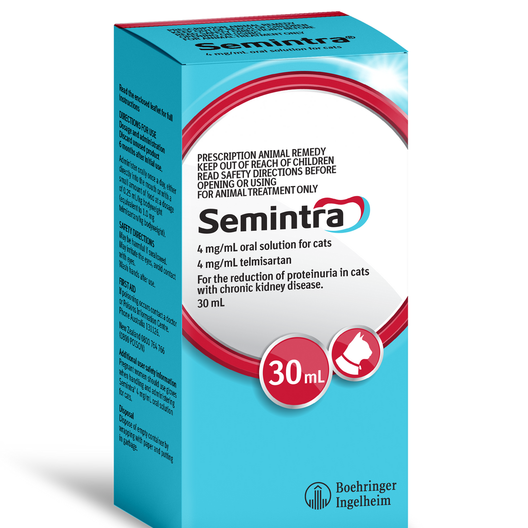 Semintra 4 mg/ml Oral Solution for Cats 30ml PillDrop Pets