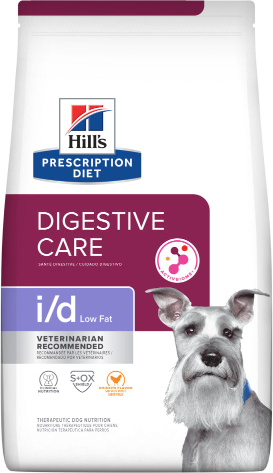 Hills PD Dog i/d Digestive/GI Restr Low Fat 3.85kg
