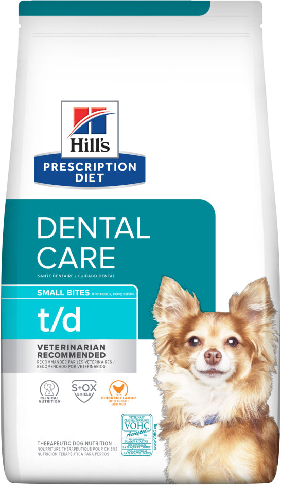 Hills PD Dog t/d Dental Care Small Bites 2.25kg