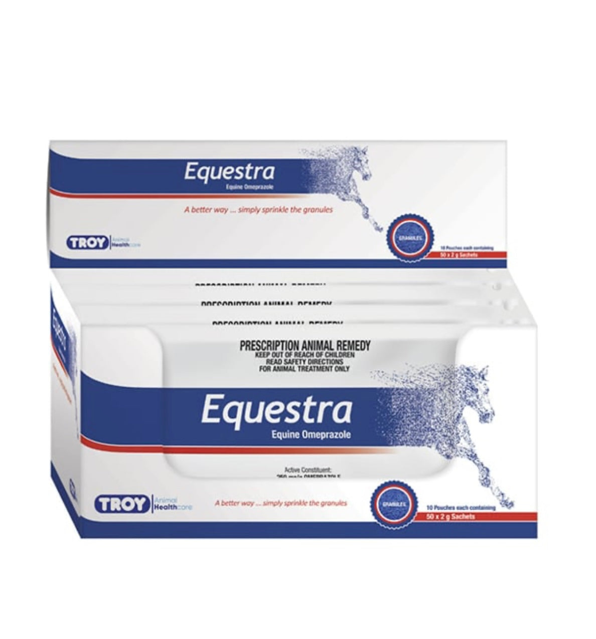 Equestra Equine Omeprazole 50 x 2g Sachets - Prescription Only