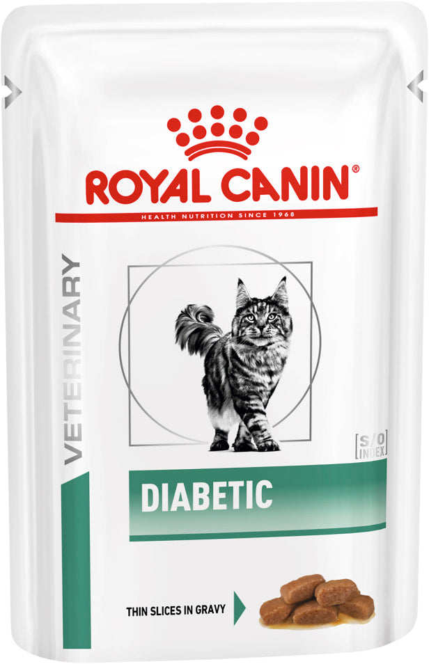 Royal Canin Vet Diet Diabetic Cat 85g x 12 Pouches