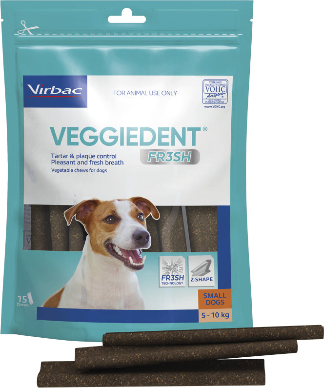 VEGGIEDENT FRESH CHEWS SML  15