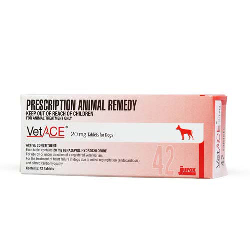 Vetace (benazepril) 20mg 42 tablets