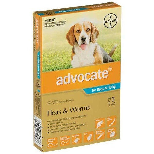 ADVOCATE Medium Dog 4-10kg 3-Pack