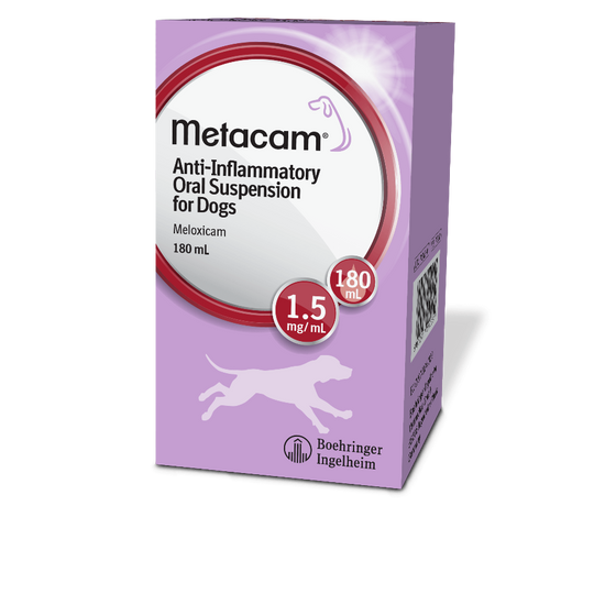 Metacam For Dogs Oral Suspension 180ml Prescription Required