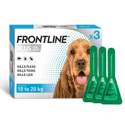 Frontline Plus For Medium Sized Dogs 10-20kgs