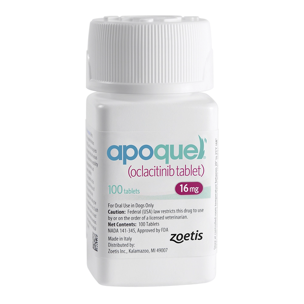 Apoquel (Oclacitinib) 16mg 100 Tablets