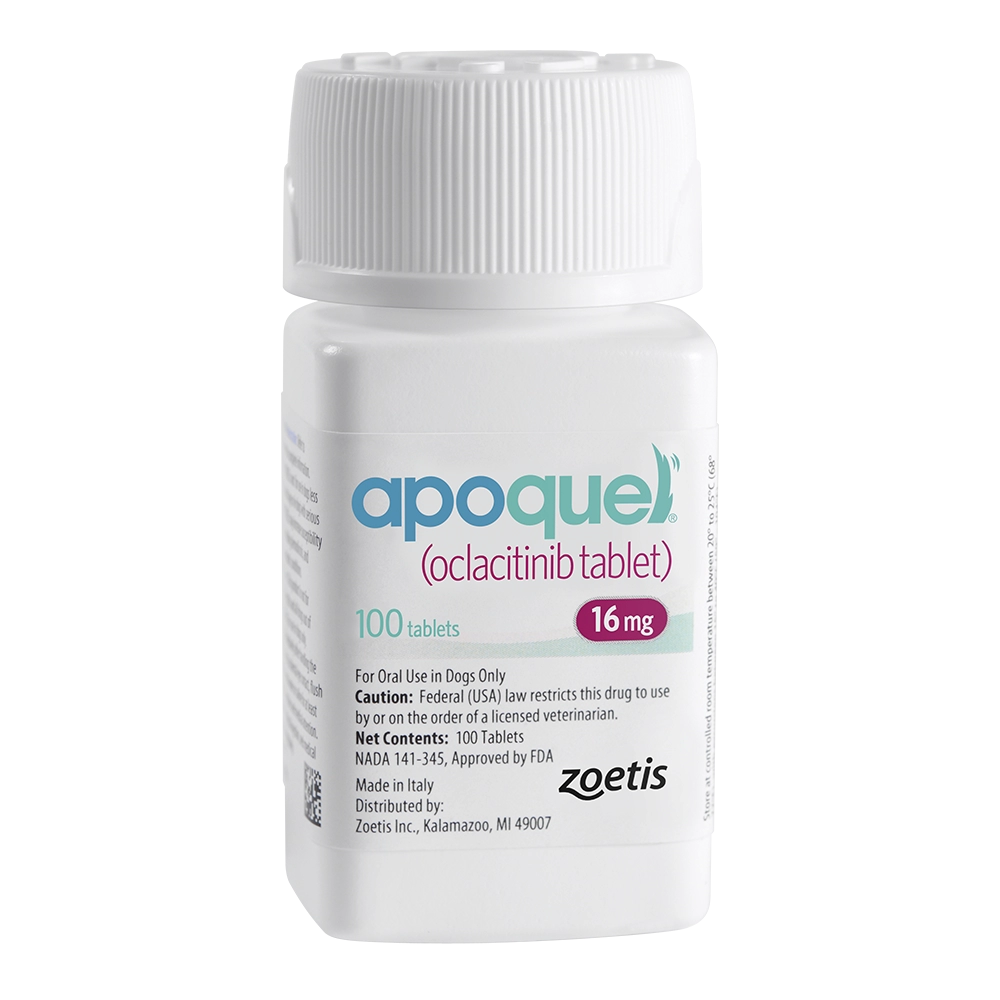 Apoquel (Oclacitinib) 16mg 100 Tablets